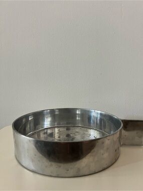 Polished Aluminum Serving Bowl by CB2